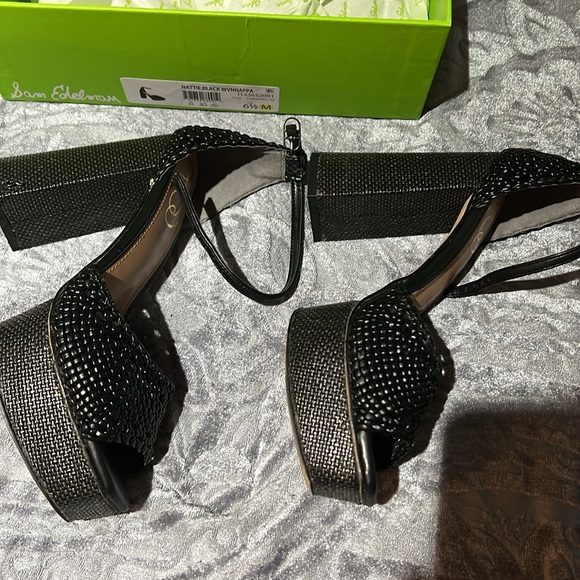 Sam Edelman Nettie Platform Black - Picture 7 of 10